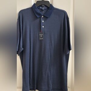 Brand new Cremieux Short-Sleeve Polo Shirt L